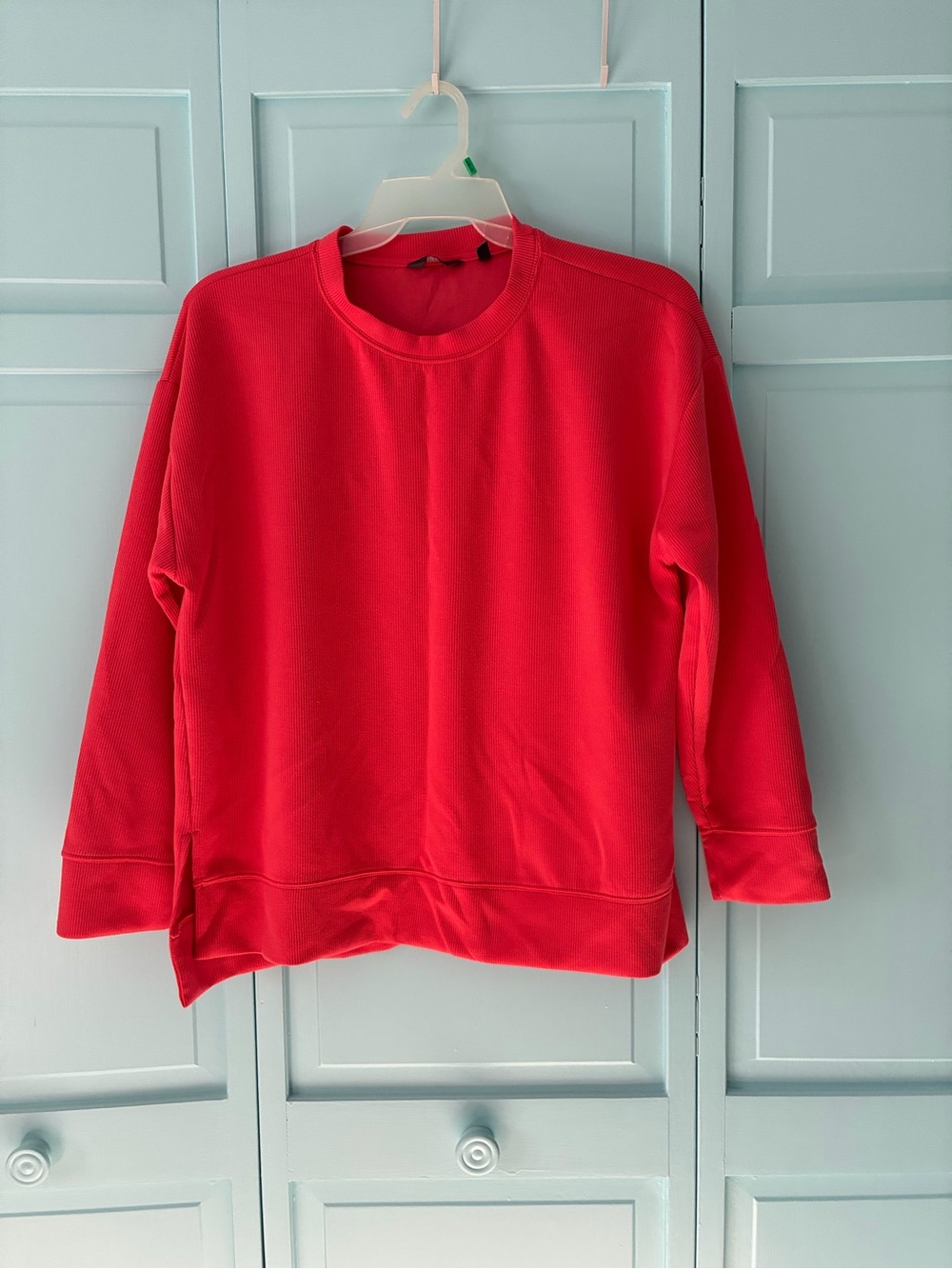 Danskin Bright Red Crewneck Kids Sweatshirt